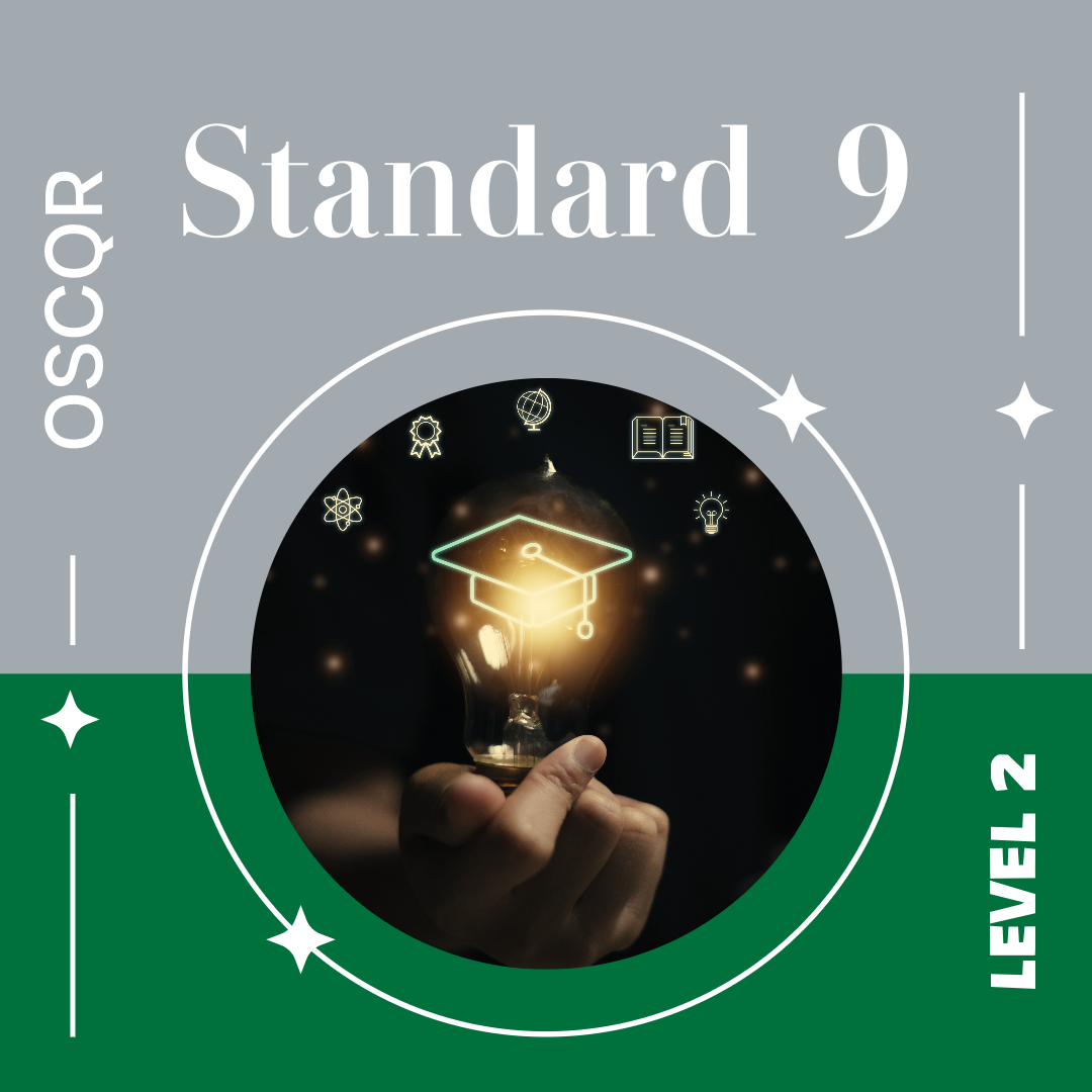 Apply OSCQR Standards to Your Courses CCRI